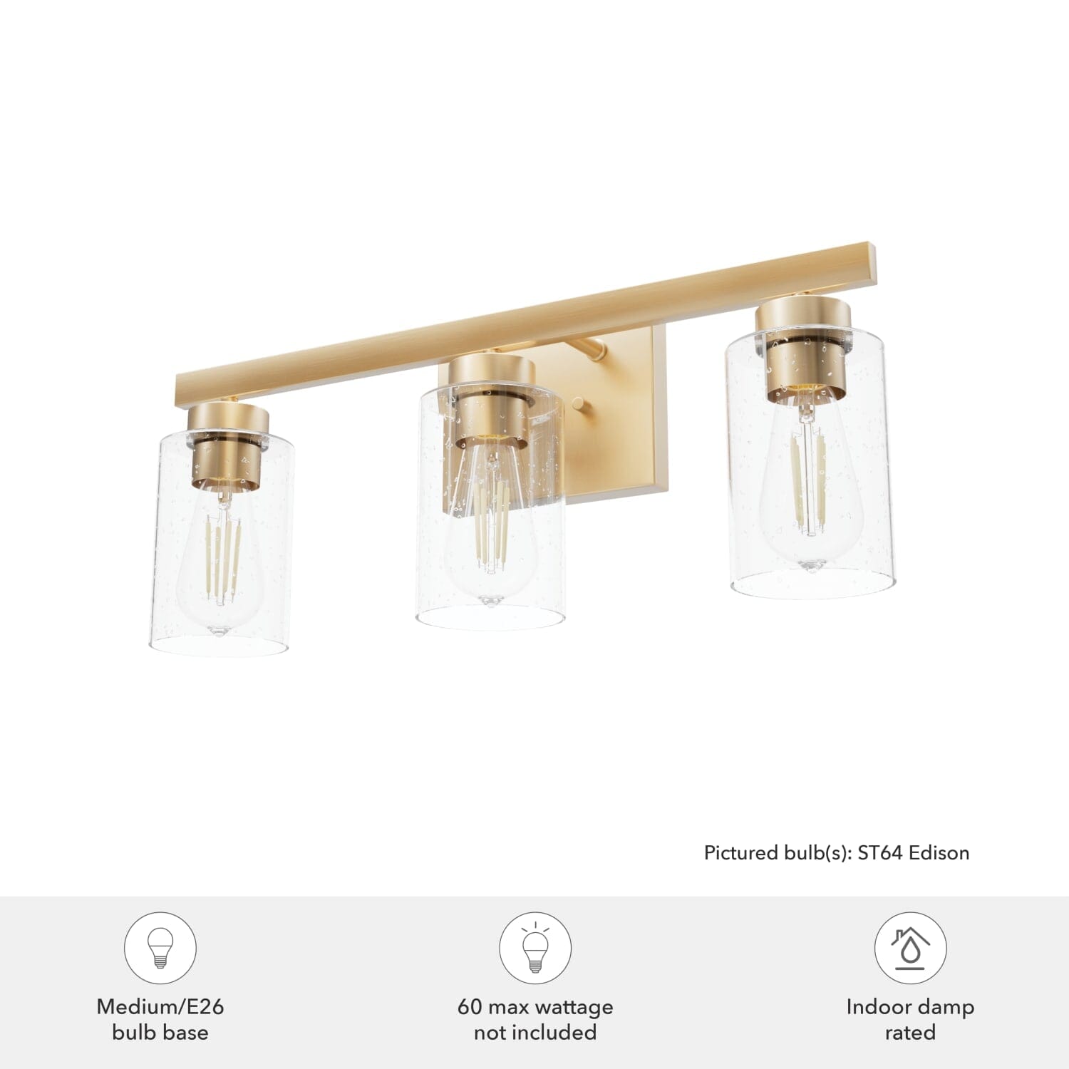 Hartland 3 Light Vanity - Image 6
