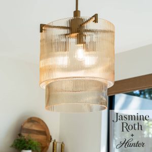 Ontario Jasmine Roth 3 Light Large 17 Inch Pendant