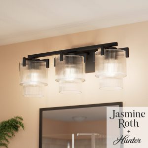 Ontario Jasmine Roth 3 Light Medium 24 Inch Bath Vanity