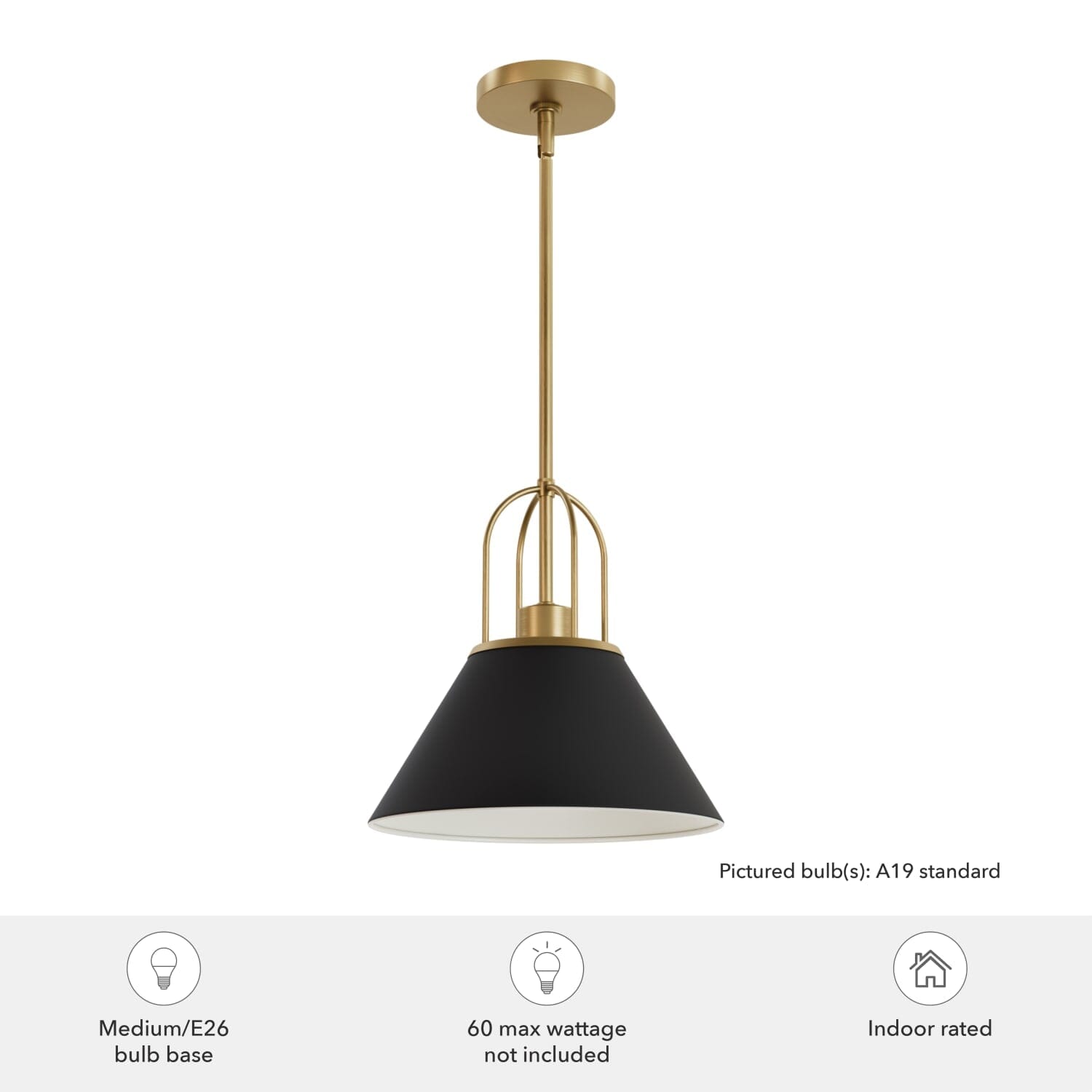 Carrington Isle 1 Light 12 Inch Pendant - Image 3
