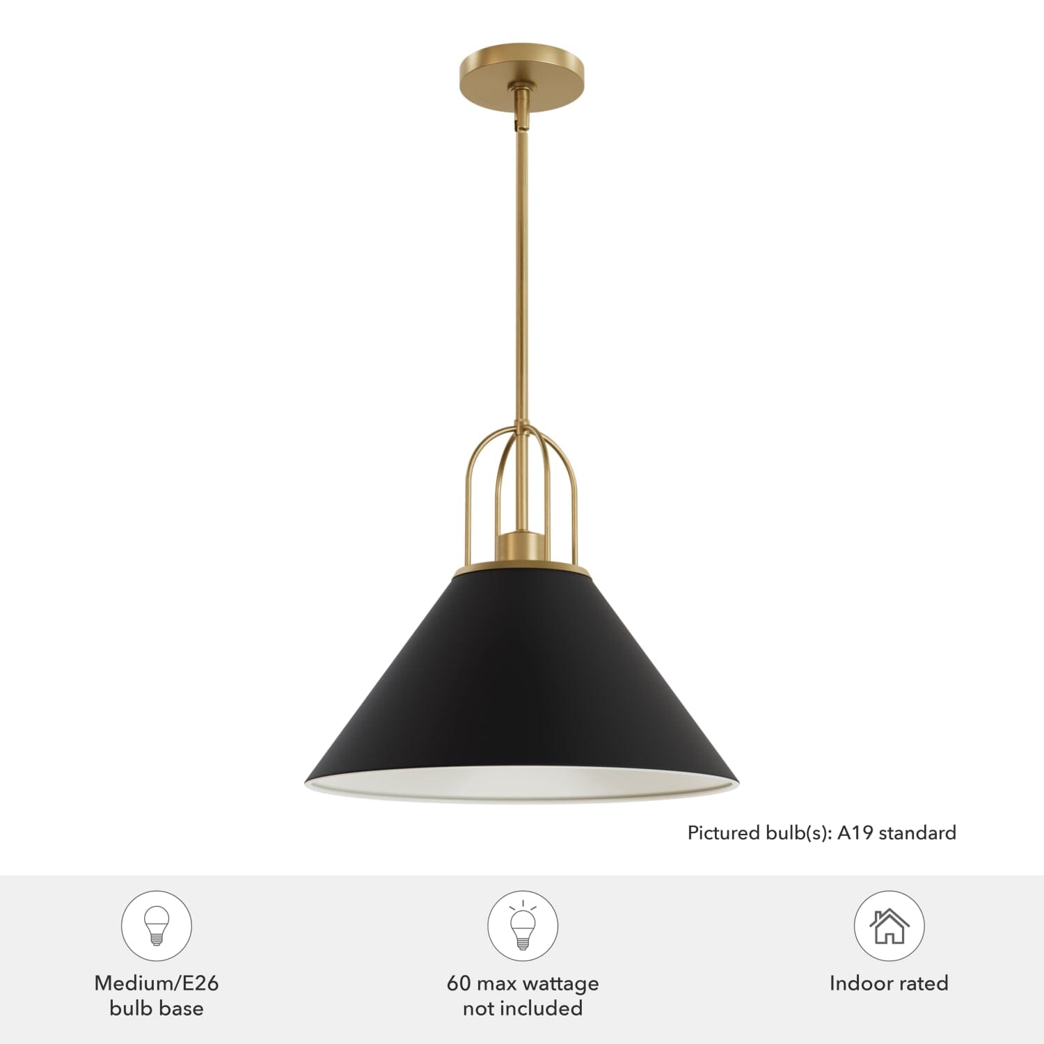 Carrington Isle 1 Light 16 Inch Pendant - Image 3