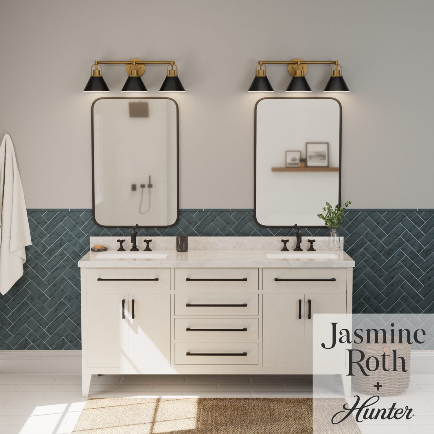 Carrington Isle 3 Light Medium 27 Inch Vanity - Image 2