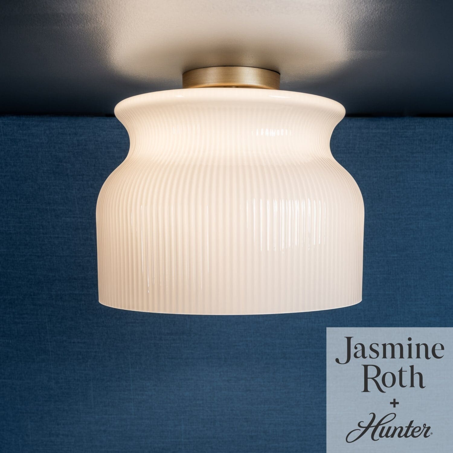 Harlowe Jasmine Roth 1 Light Large 14 Inch Flush Mount