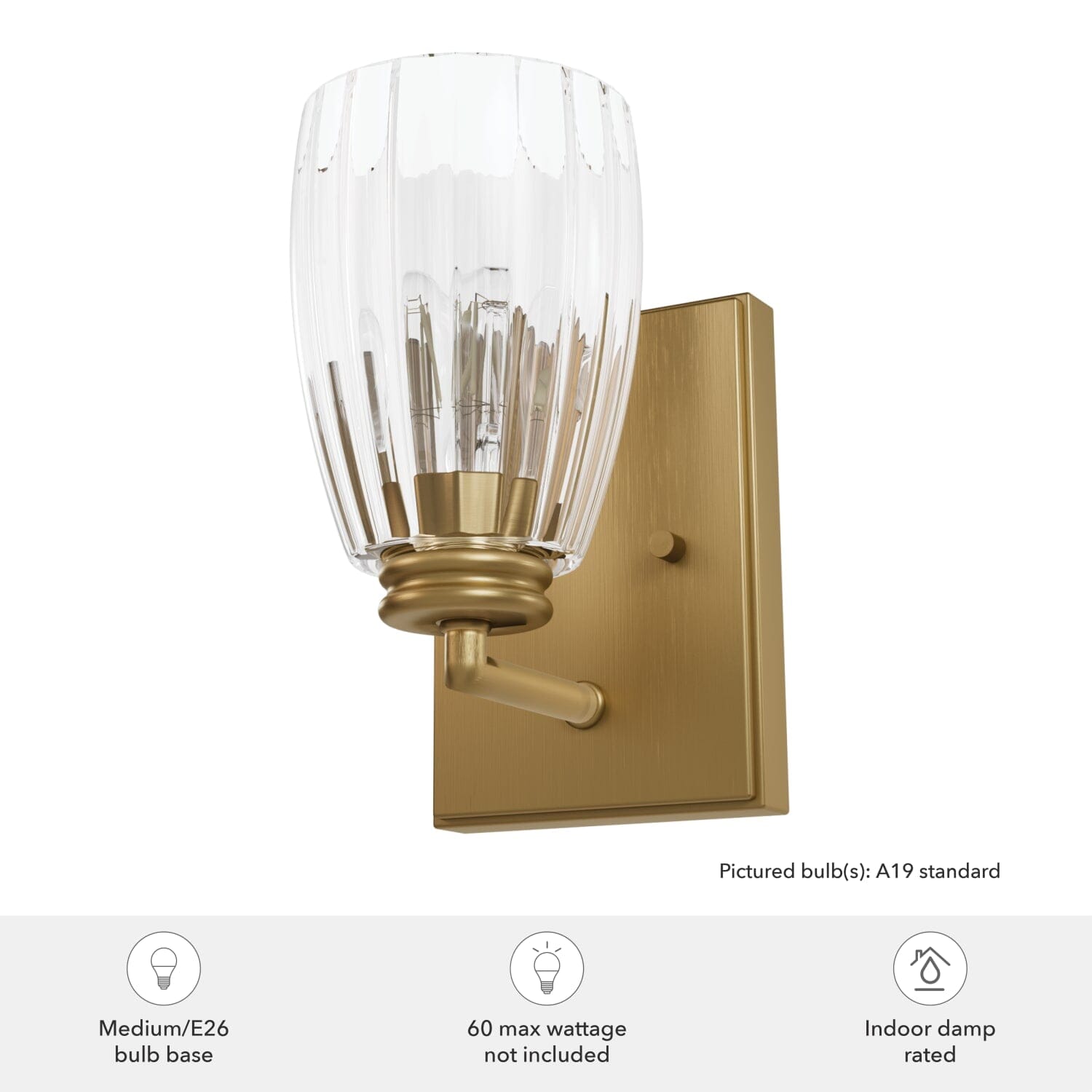 Rossmoor 1 Light Sconce - Image 3