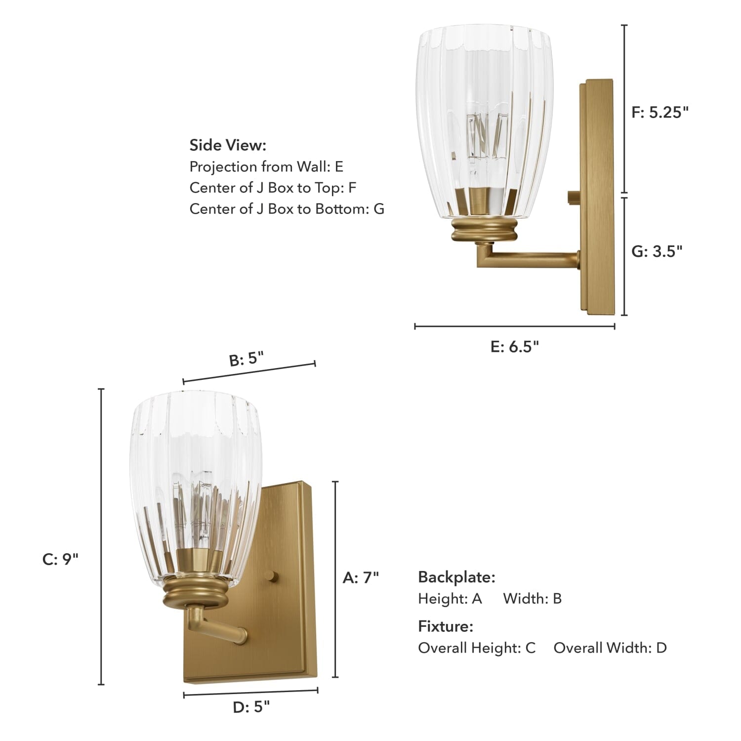 Rossmoor 1 Light Sconce - Image 4