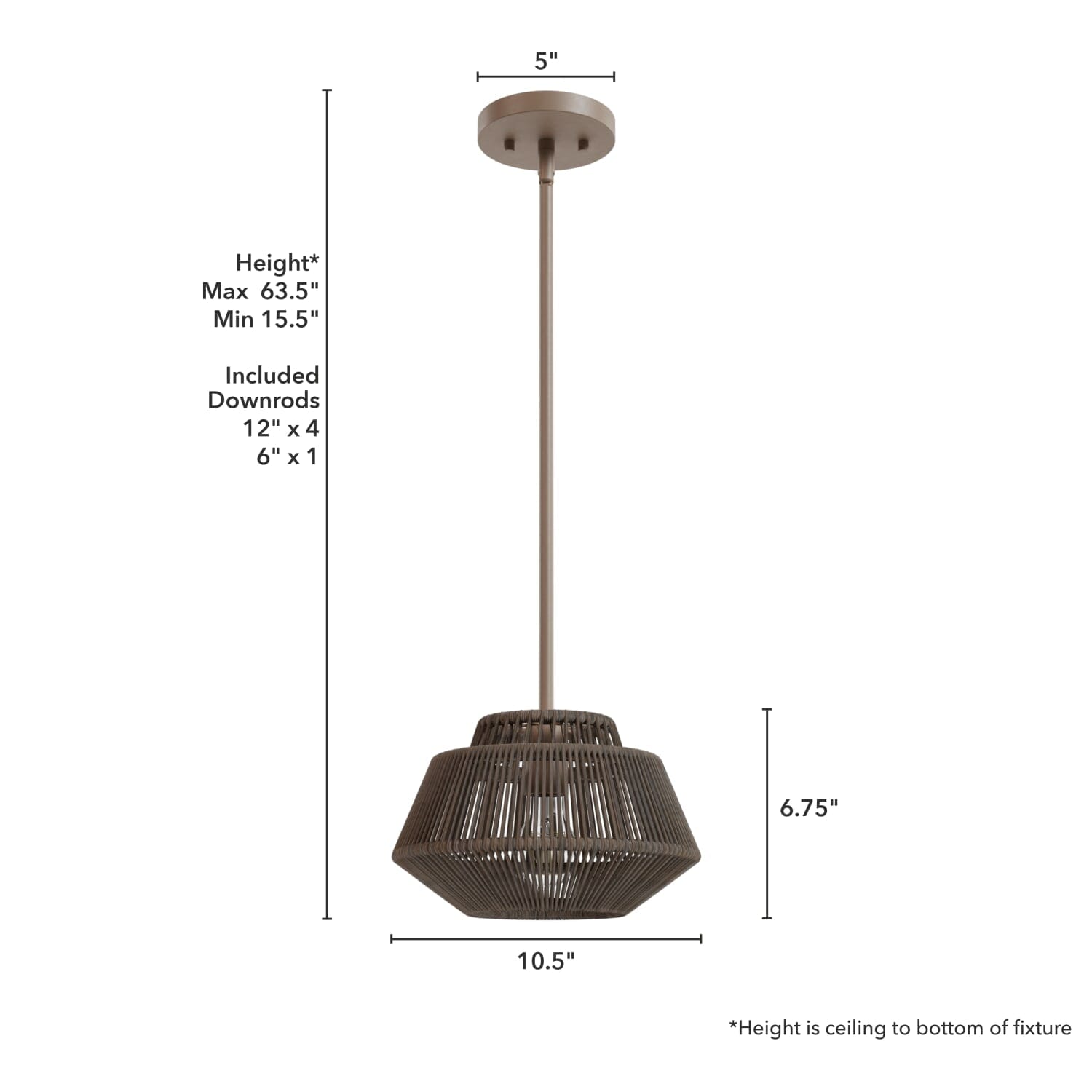 Brookhollow 1 Light Mini Pendant - Image 4