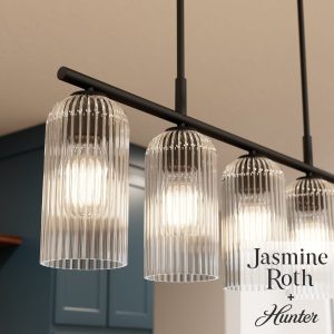 Beverly Glen Jasmine Roth 5 Light Medium 37 Inch Linear