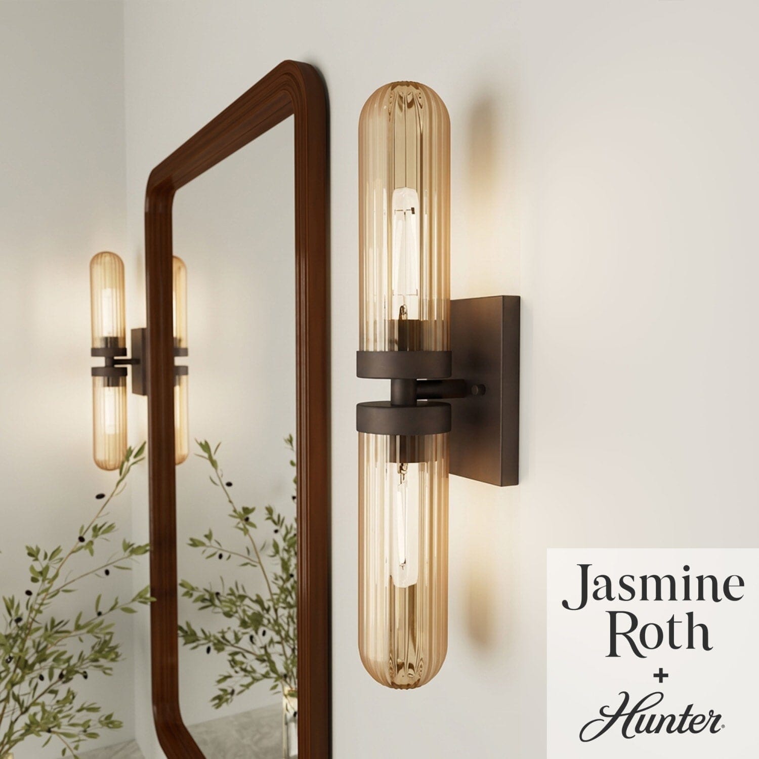 Beverly Glen Jasmine Roth 2 Light Medium 24 Inch Bath Vanity Sconce