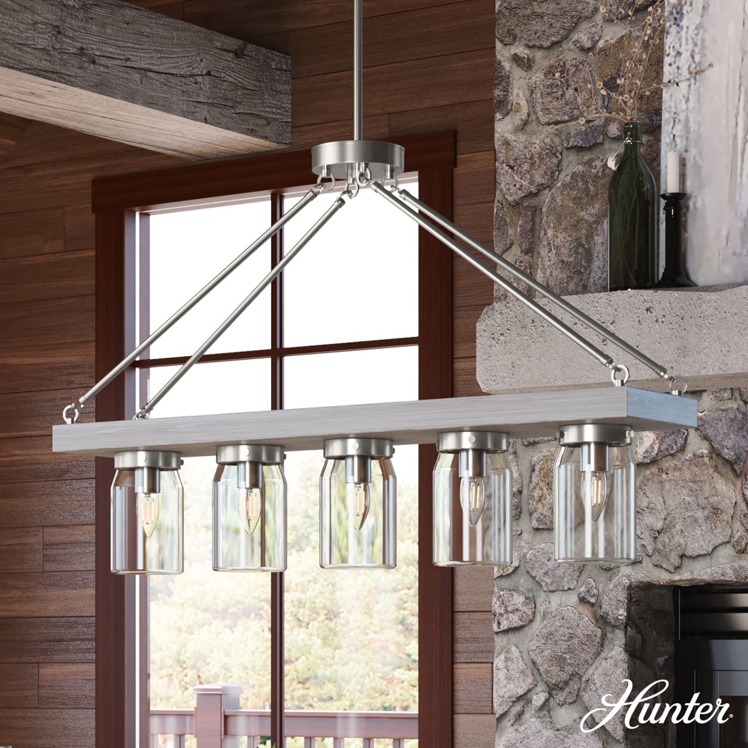 Devon Park 5 Light Linear Chandelier - Image 2