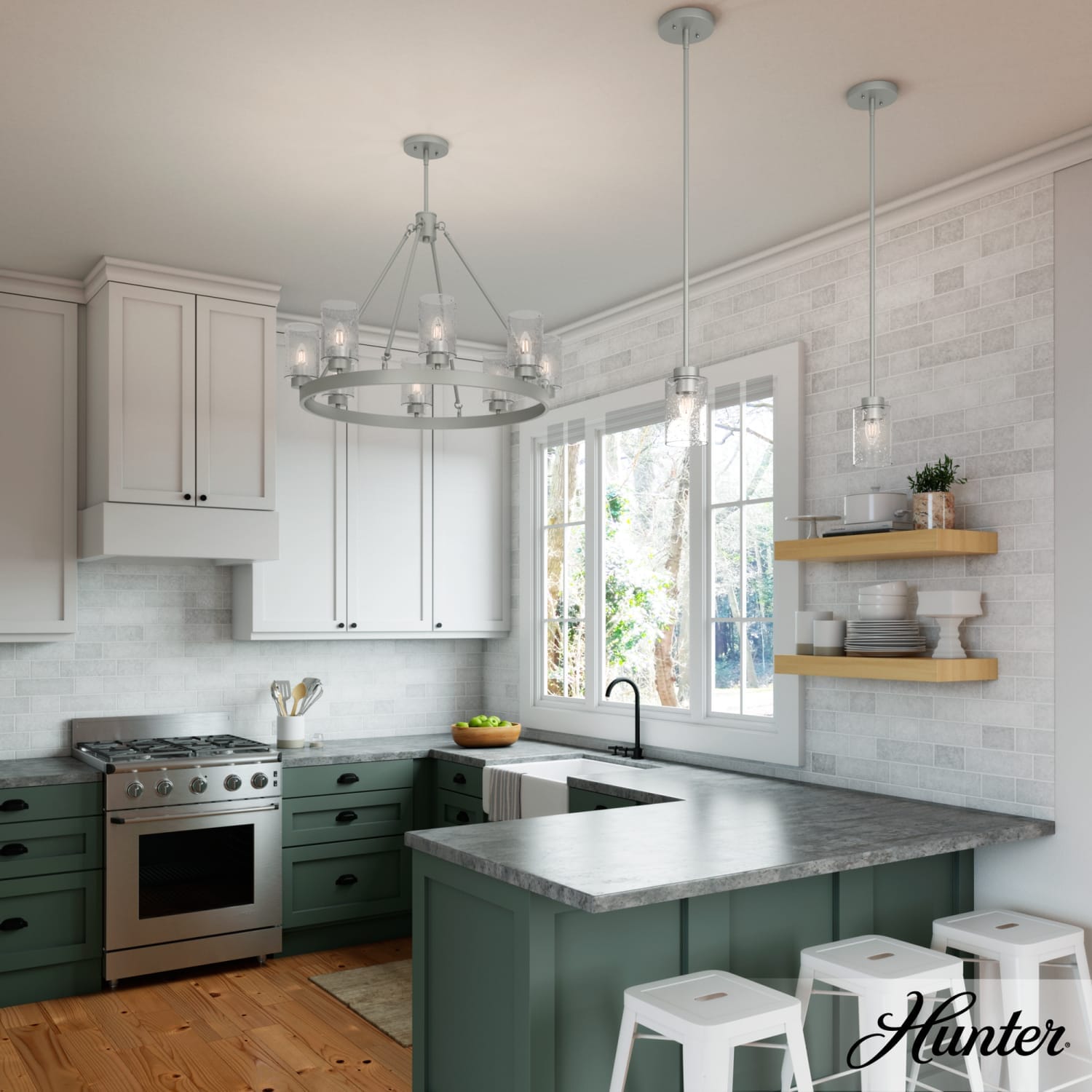 8 Light Hartland Chandelier - Image 2