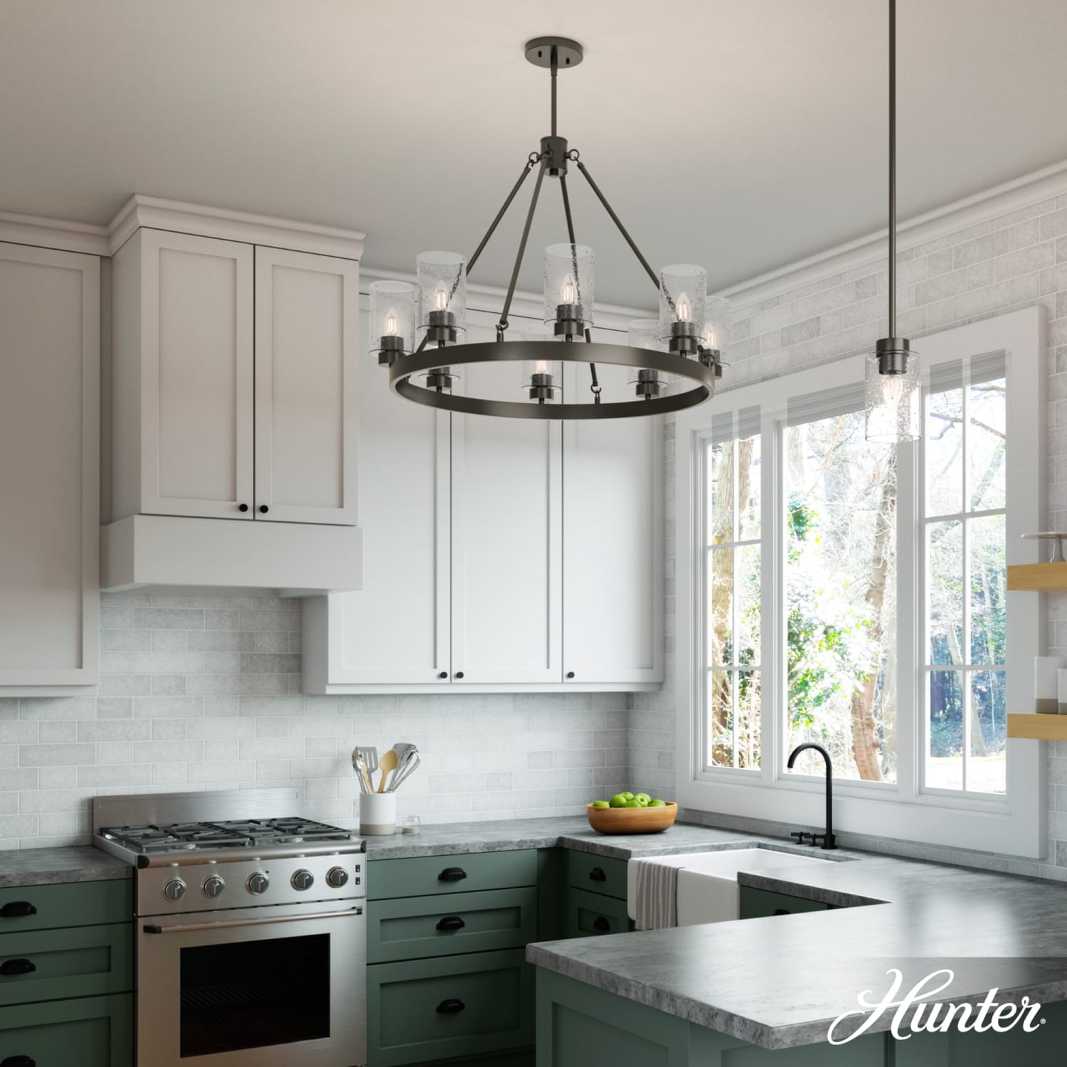 Hartland 8 Light Chandelier - Image 4