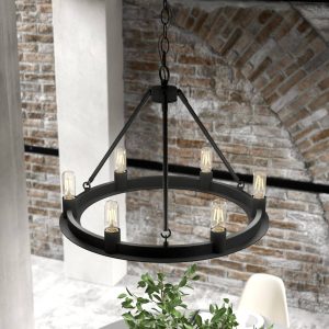 Saddlewood 6 Light Chandelier