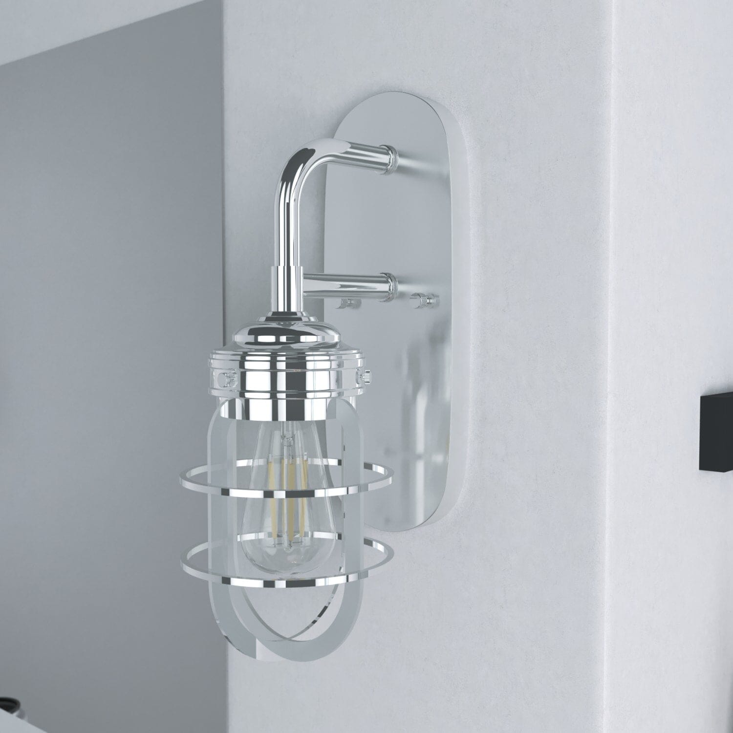 Starklake 1 Light Wall Sconce - Image 2