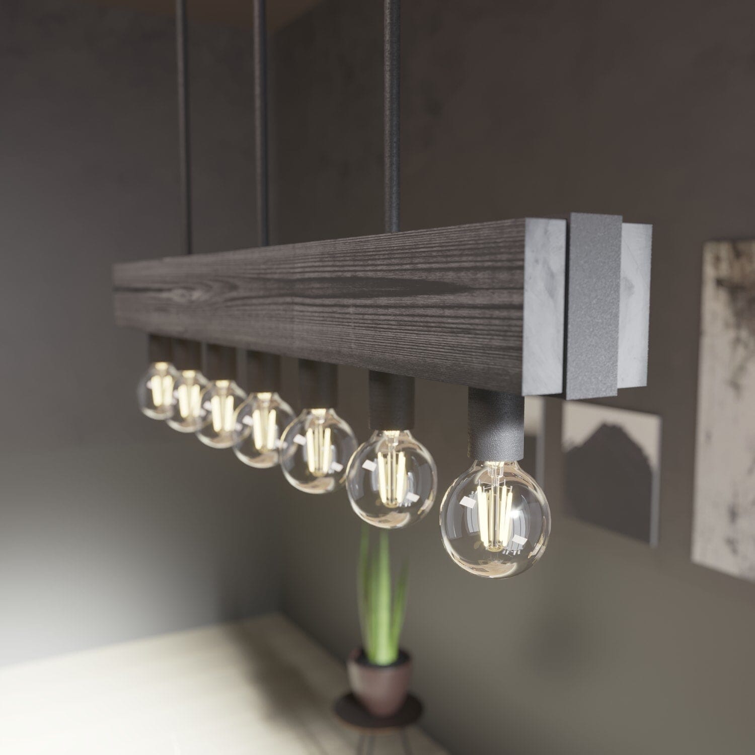 7 Light Donelson Linear Chandelier