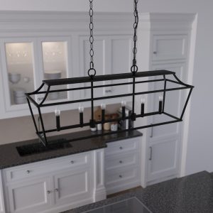 Laurel Ridge 6 Light Linear Chandelier