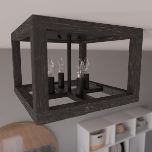 Squire Manor 4 Light Flush Mount