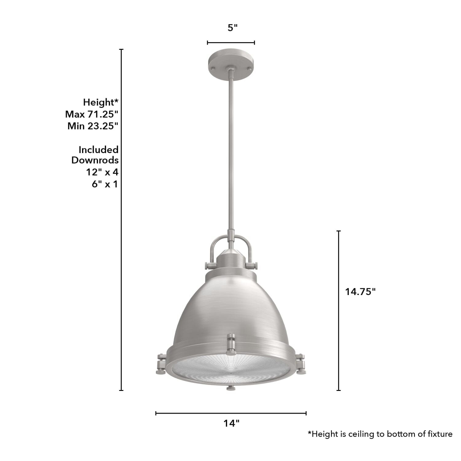 Bridgemoor 2 Light Pendant - Image 4