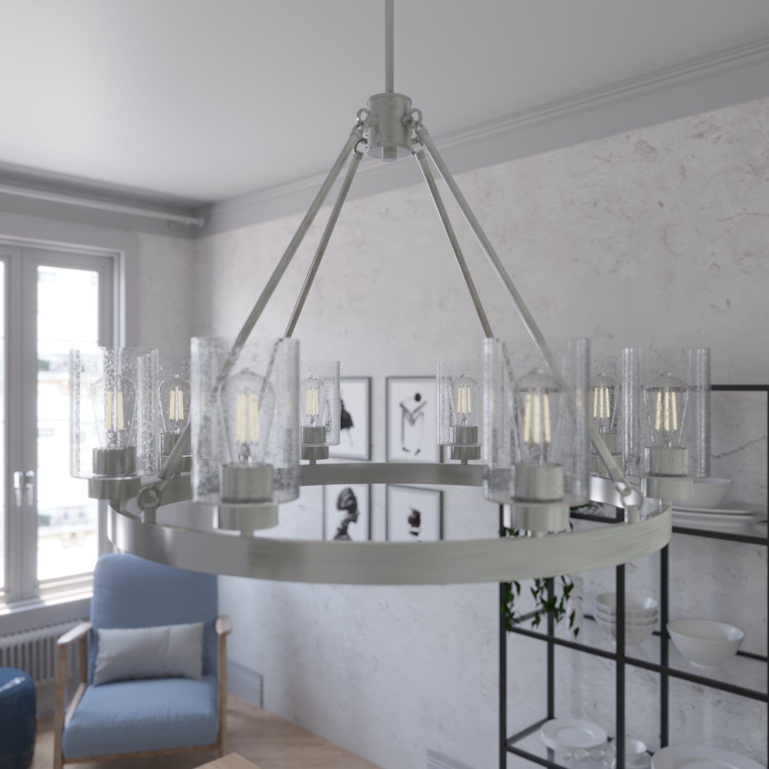 Hartland 8 Light Chandelier