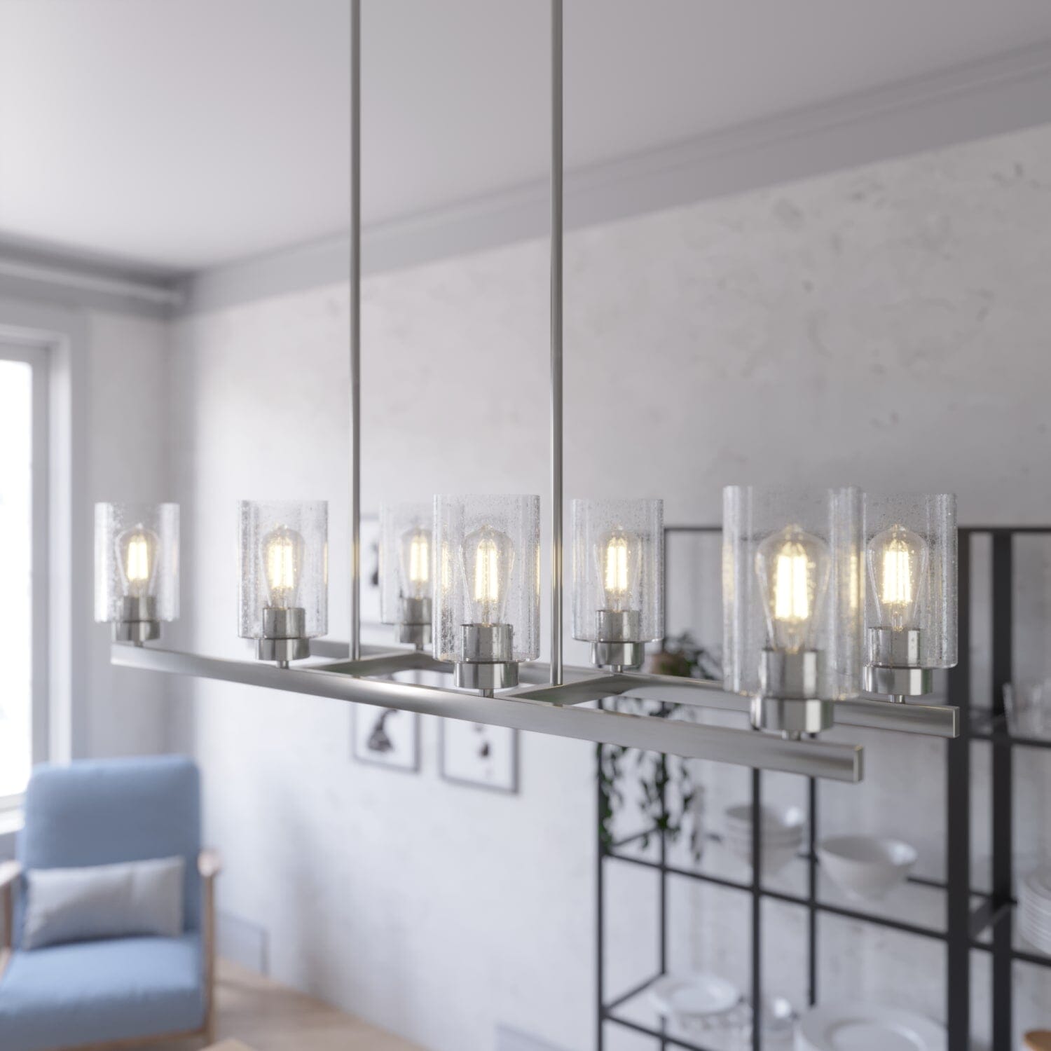 Hartland 8 Light Linear Chandelier