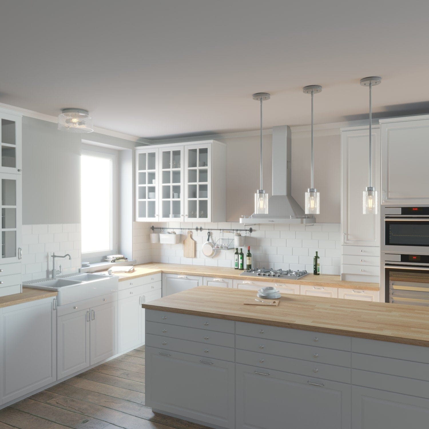Hartland 2 Light Flush Mount - Image 6