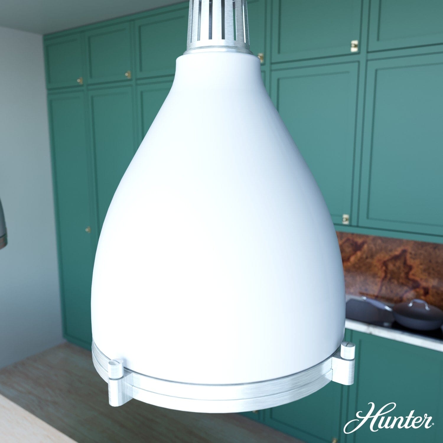 Bluff View 3 Light Pendant 14 inch - Image 3