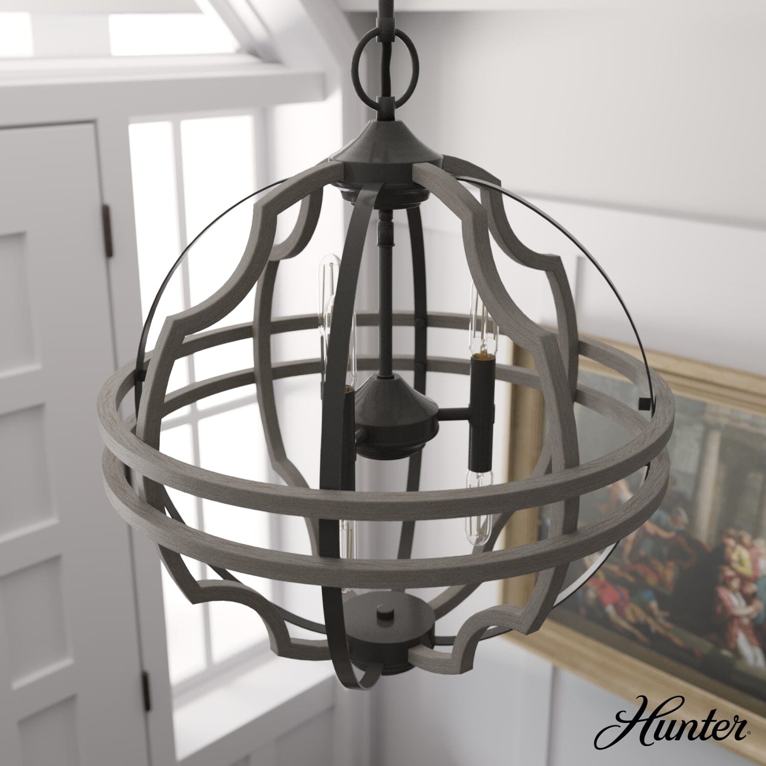 Stone Creek 6 Light Pendant 19 inch - Image 2