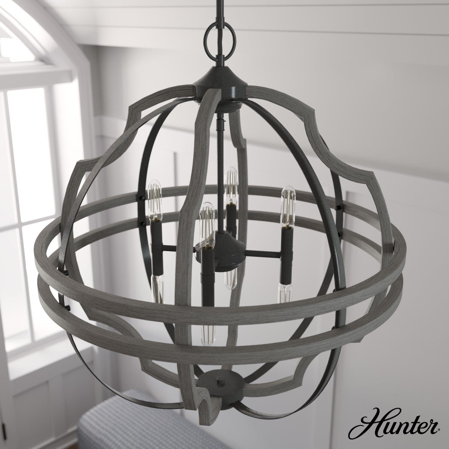 Stone Creek 8 Light Pendant 25 inch - Image 2