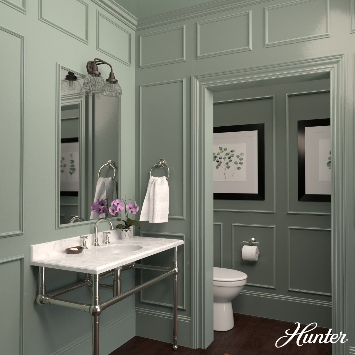 Cypress Grove 2 Light Vanity - Image 4