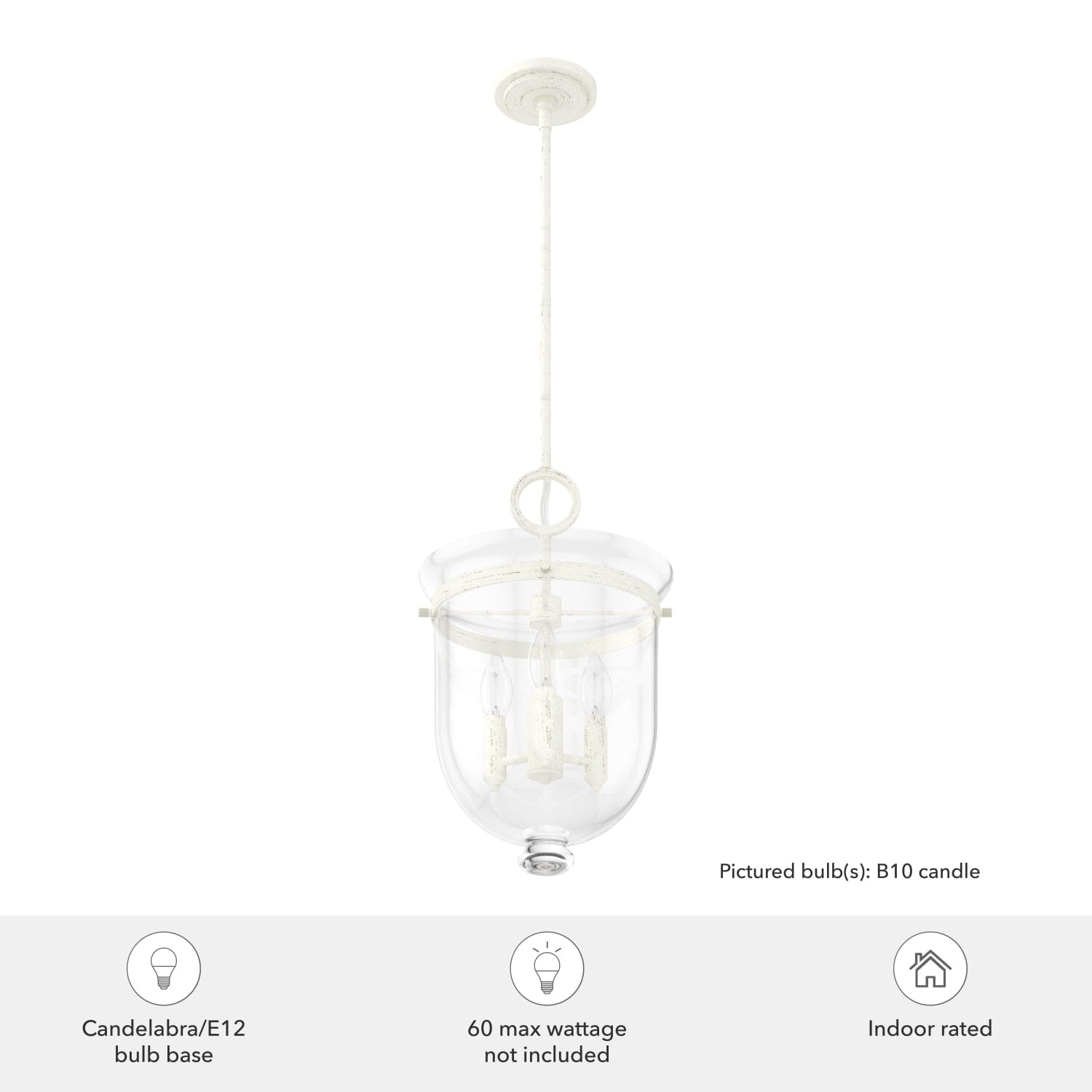 3 Light Belltown Light Pendant - Image 5