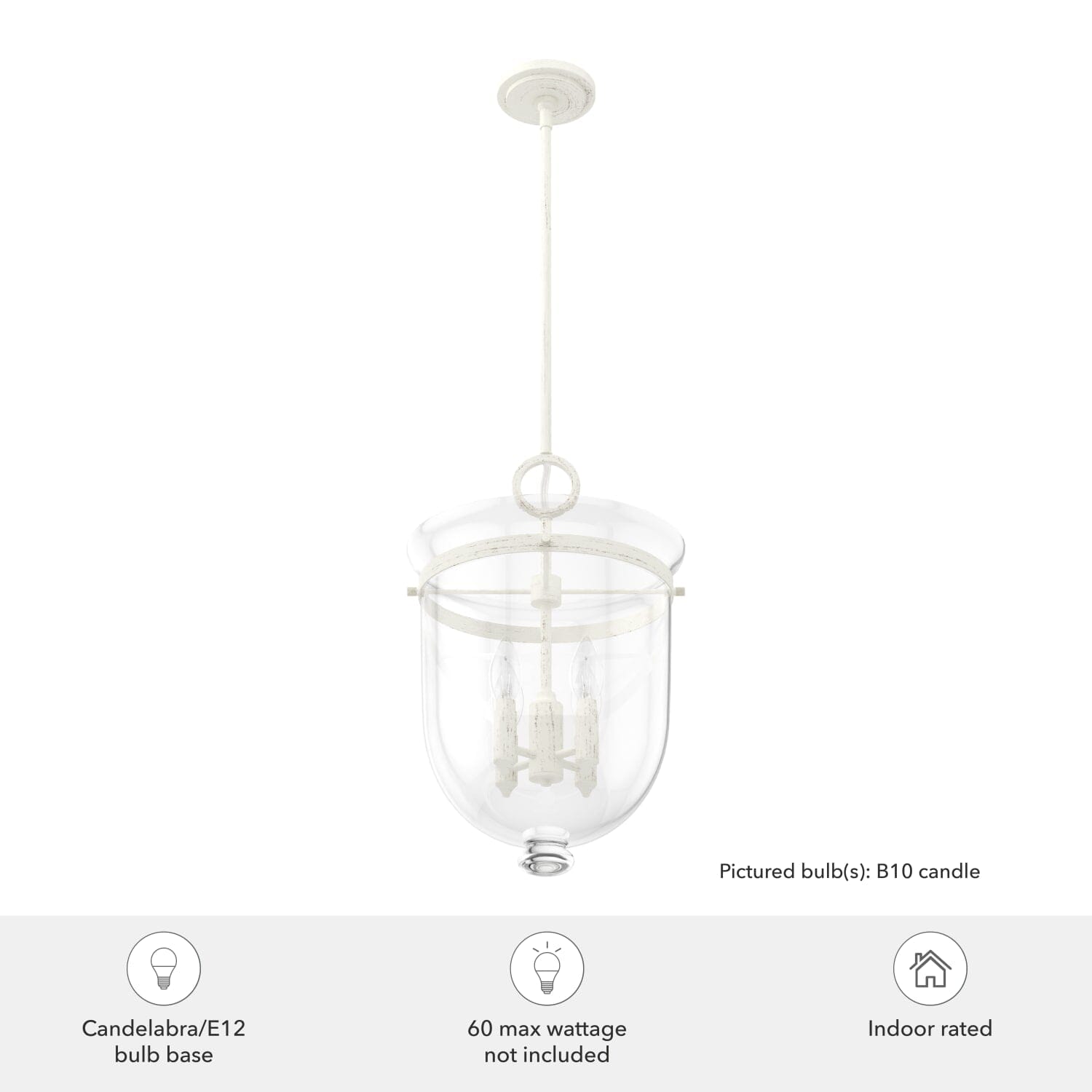 4 Light Belltown Pendant - Image 6