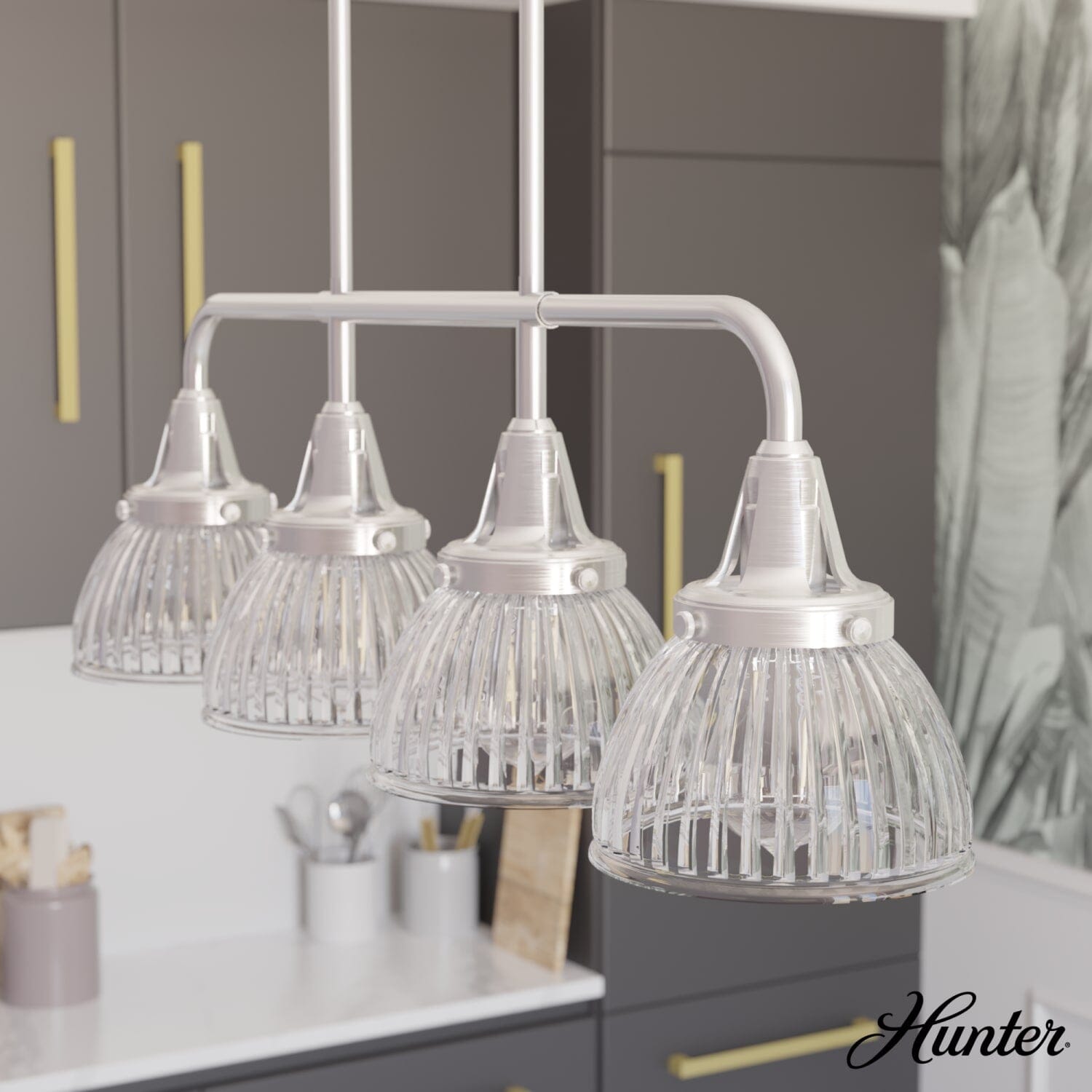 Cypress Grove 4 Light Linear Chandelier - Image 2