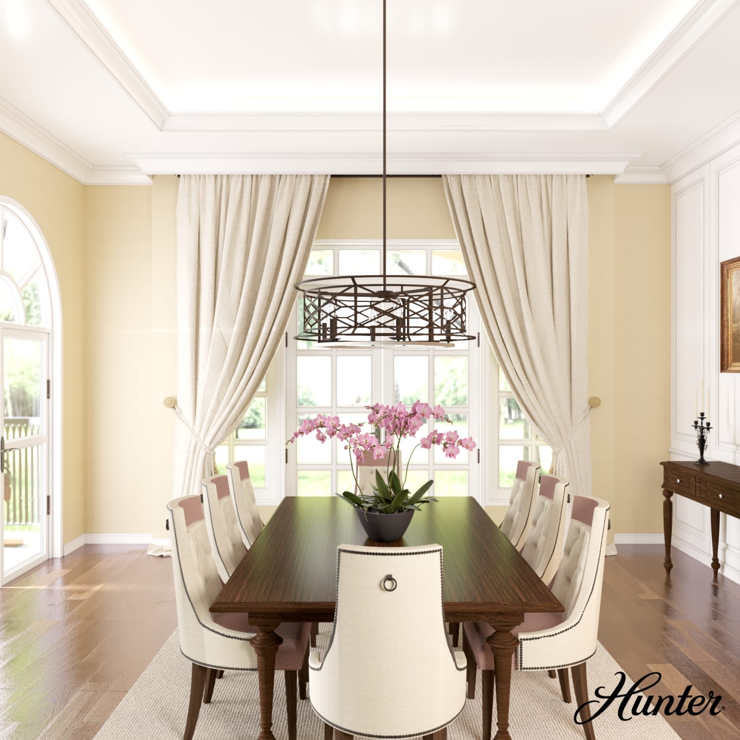 Langwood 6 Light Chandelier - Image 4