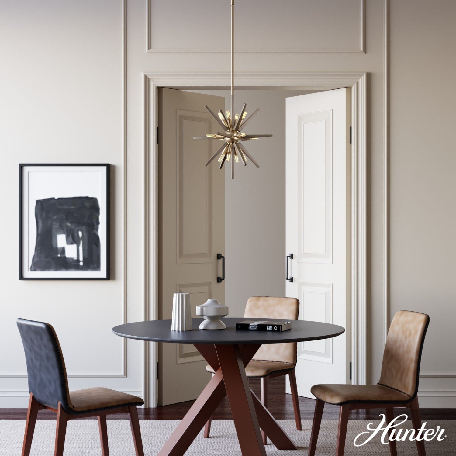 Jupiter Star 12 Light Pendant 18 inch - Image 2