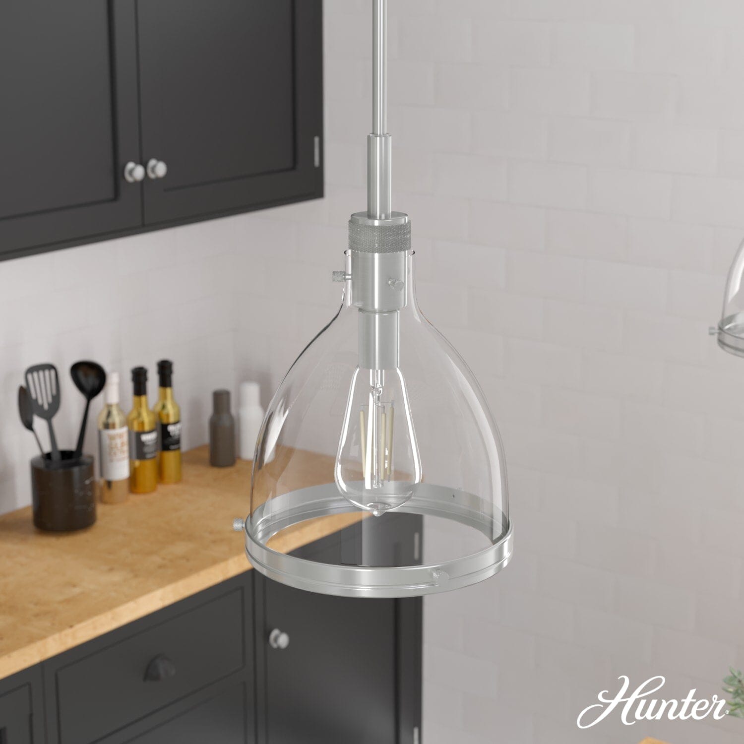 Van Nuys 1 Light Pendant 10 inch - Image 3