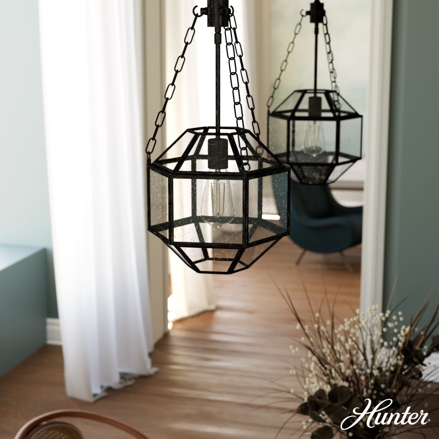 Indria 1 Light Pendant 11 inch - Image 2
