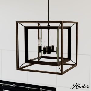 Doherty 4 Light Chandelier 15 inch