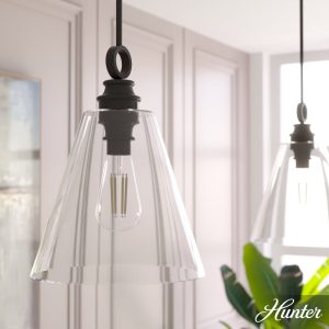 Klein 1 Light Glass Pendant 14 inch
