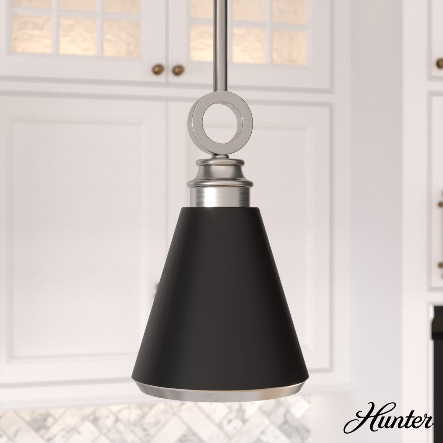 Klein 1 Light Metal Pendant 6 inch