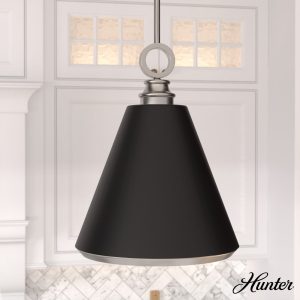 Klein 1 Light Metal 13 inch Pendant