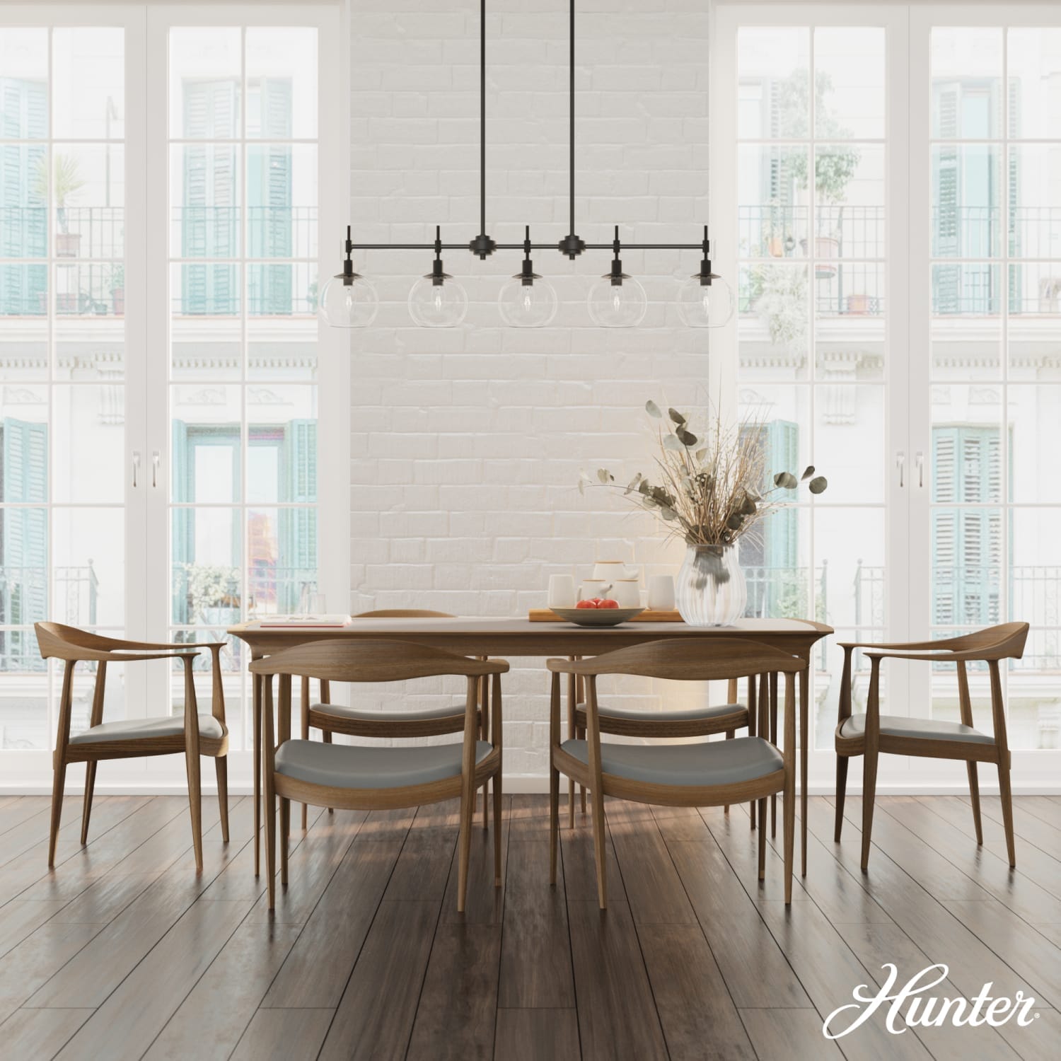 Xidane 5 Light Linear Chandelier - Image 5
