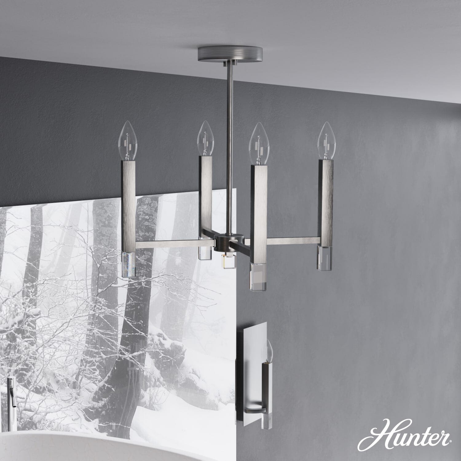 Sunjai Pendant 4 Light