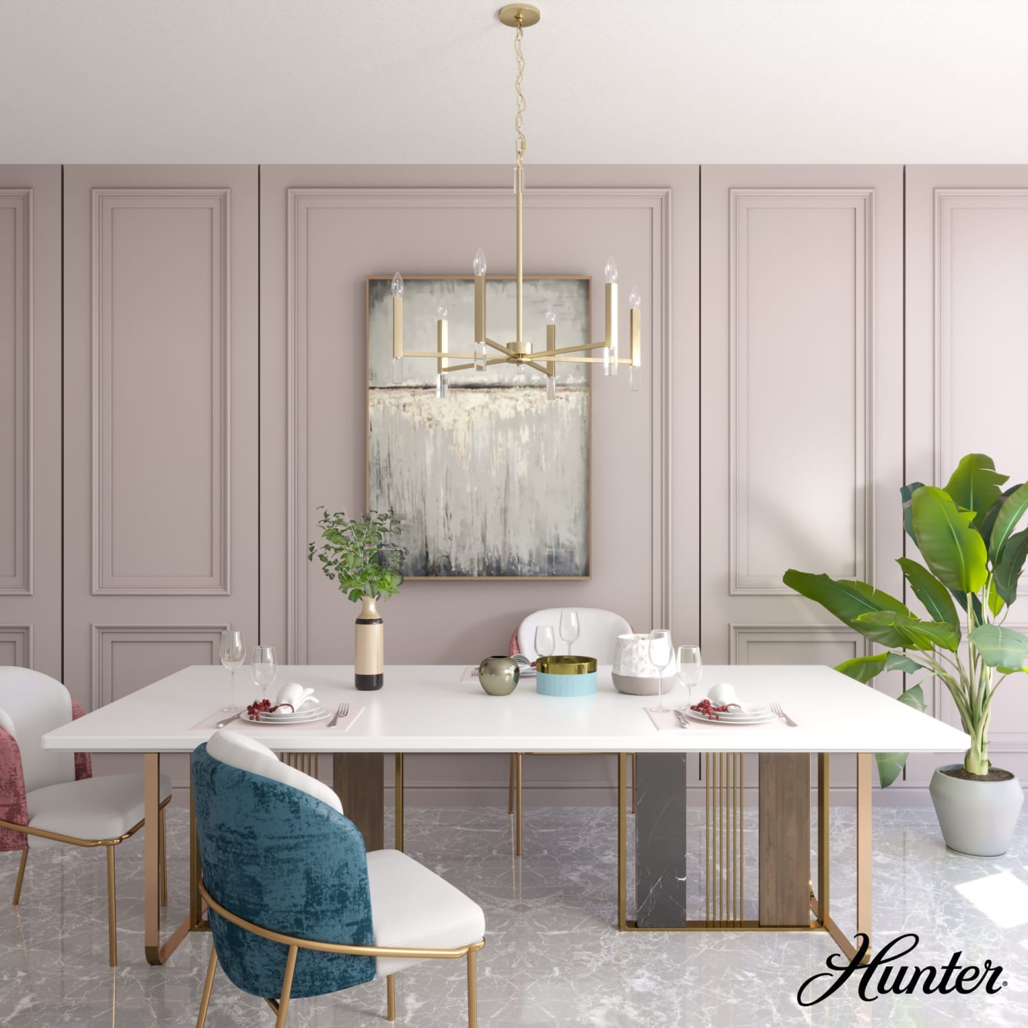 Sunjai 6 Light Chandelier - Image 4