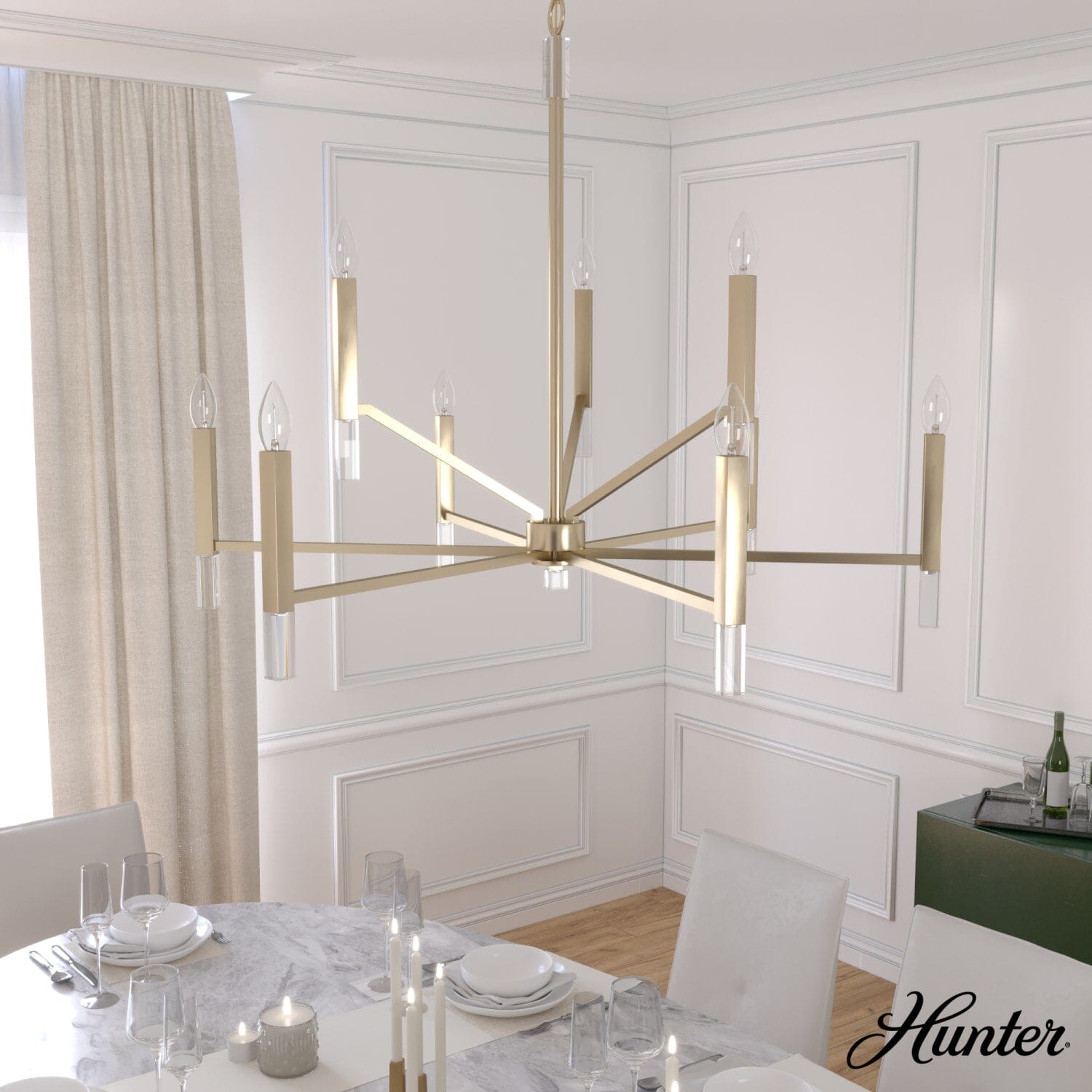 Sunjai 9 Light 2-tier Chandelier