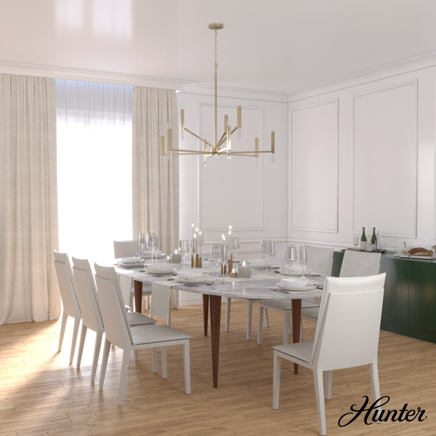 Sunjai 9 Light 2-tier Chandelier - Image 4