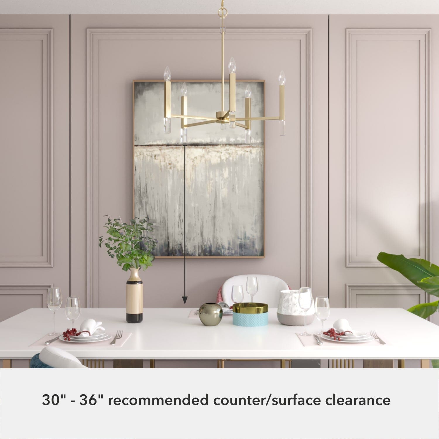 Sunjai 5 Light Chandelier - Image 5