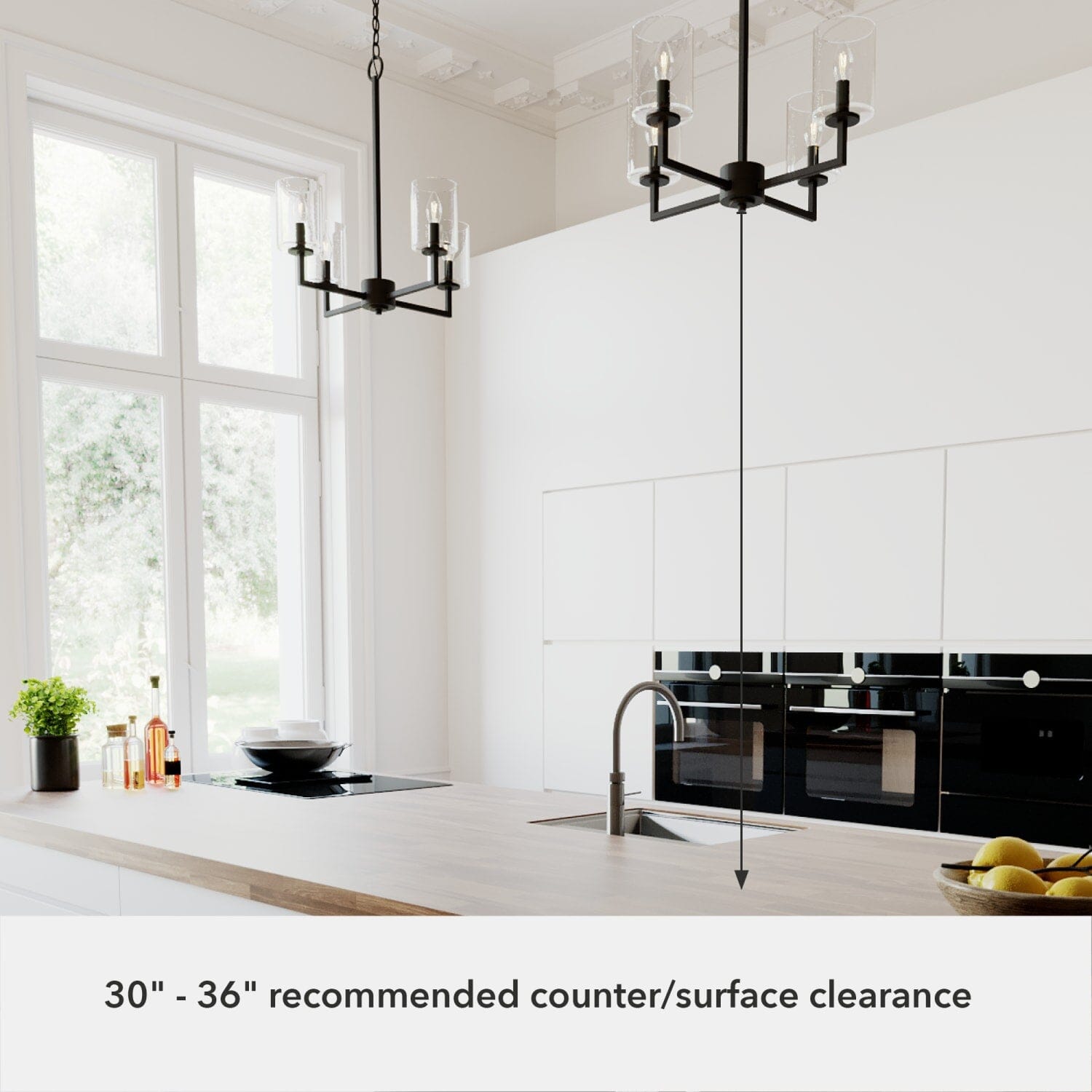 Kerrison 4 Light Chandelier - Image 5