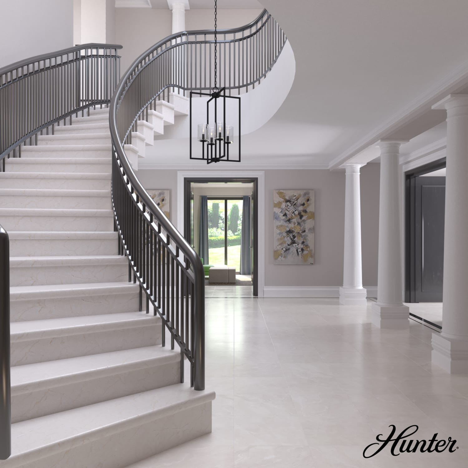 Kerrison 4 Light Small Foyer Pendant - Image 2
