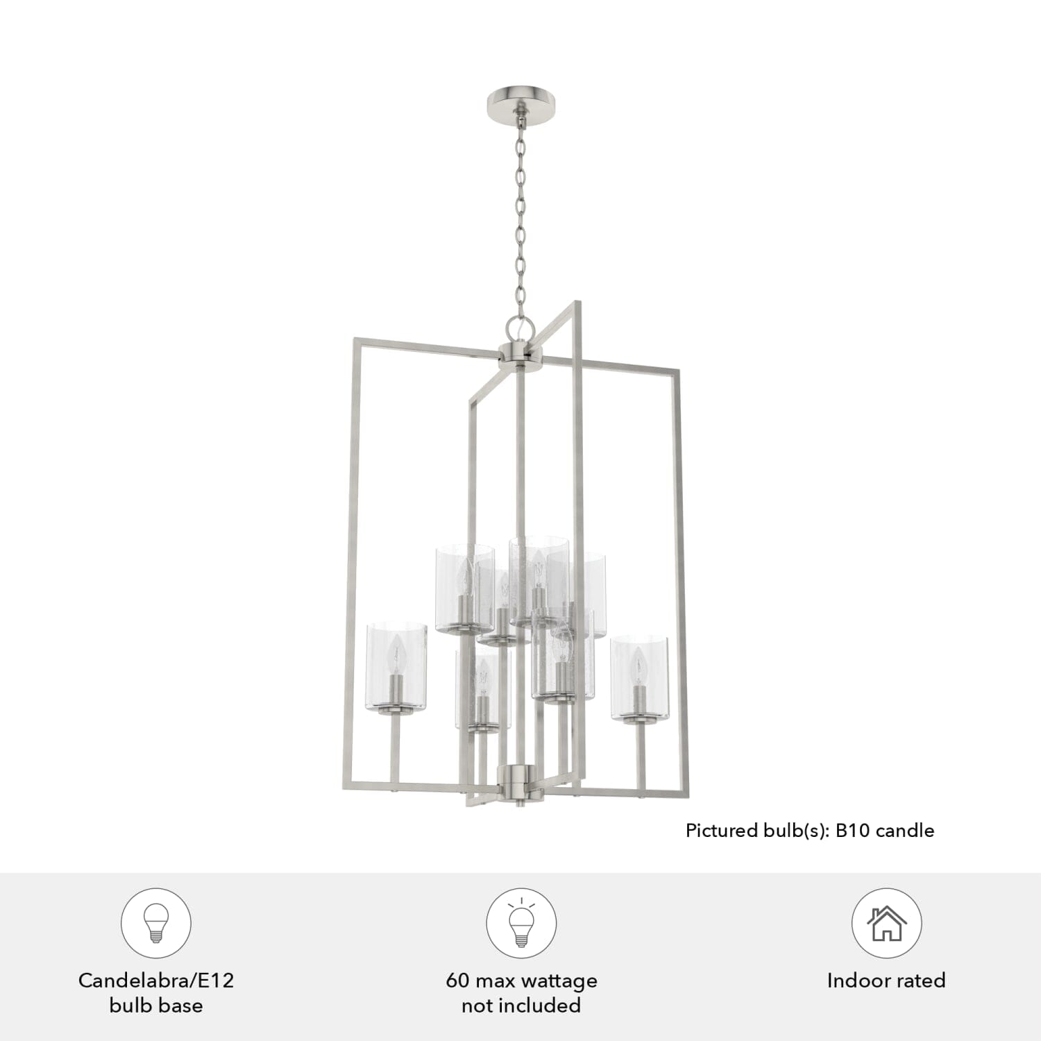 Kerrison Large Foyer Pendant 8 Light - Image 3