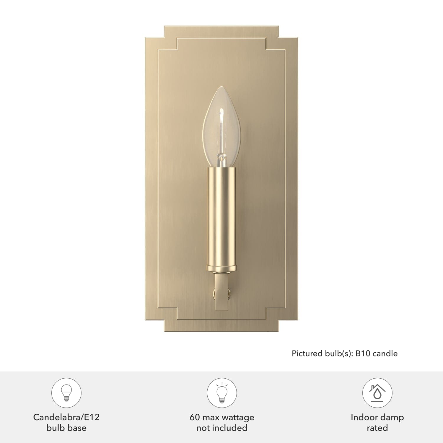 Zoanne 1 Light Wall Sconce - Image 3