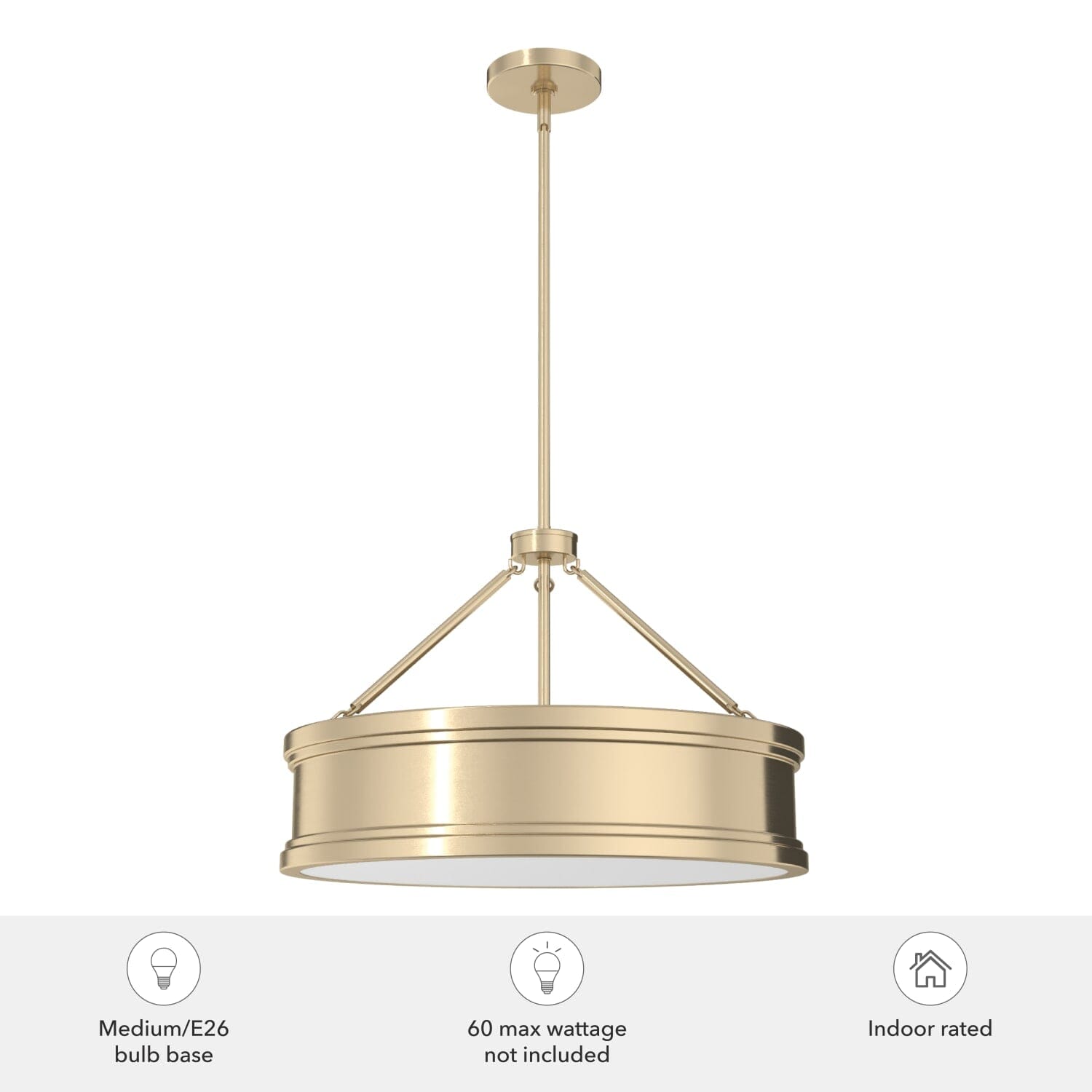 Capshaw 5 Light Pendant 21 inch - Image 6